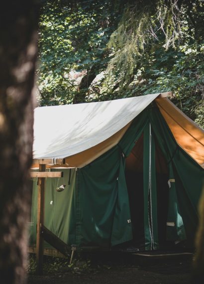 green tent